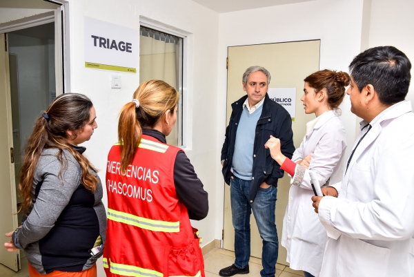 JORGE RODRÍGUEZ: “CHASCOMÚS ES UNO DE LOS PRIMEROS MUNICIPIOS EN EMPEZAR A UTILIZAR ESTE NUEVO SISTEMA DE ATENCIÓN DE GUARDIA QUE CLASIFICA EL NIVEL DE URGENCIA” 