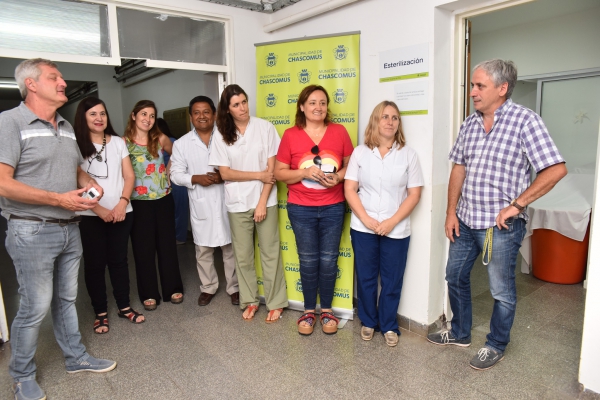 LA SALA DE ESTERILIZACIÓN DEL HOSPITAL MUNICIPAL SE ENCUENTRA TOTALMENTE ACONDICIONADA Y CON EL NUEVO AUTOCLAVE EN FUNCIONAMIENTO