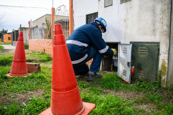 SE CONECTARON LOS PRIMEROS MEDIDORES DE GAS EN EL 30 DE MAYO