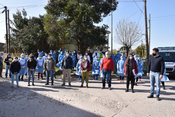 MÁS DE 60 PROMOTORES DE SALUD Y VOLUNTARIOS PARTICIPARON DEL OPERATIVO DEL PLAN DETECTAR RELEVANDO A MÁS DE 1400 PERSONAS