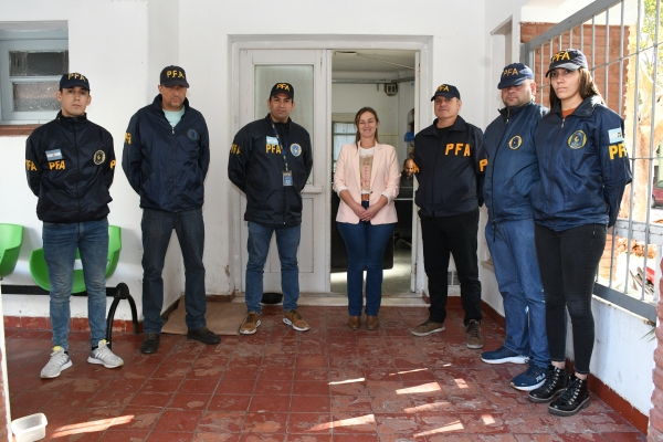 REUNIÓN ENTRE SECRETARÍA DE SEGURIDAD CIUDADANA Y POLICÍA FEDERAL PARA EVALUAR IMPORTANTE OPERATIVO ANTIDROGAS