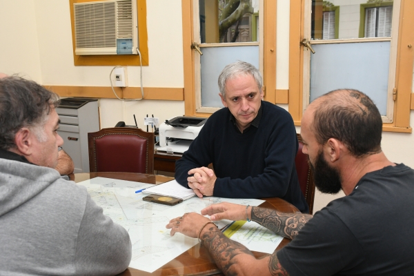 JAVIER GASTÓN RECIBIÓ AL DEPORTISTA JAVIER QUEREJETA