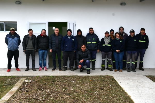 NUEVA ÁREA SANITARIA PARA TRABAJADORES Y TRABAJADORAS DE ESPACIOS VERDES