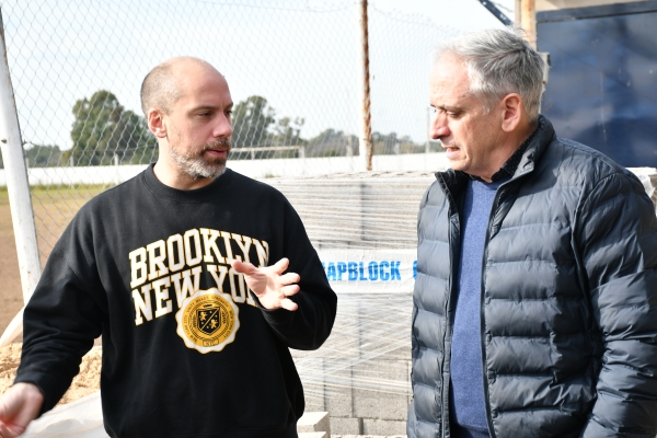 JAVIER GASTÓN RECIBIÓ AL SUBSECRETARIO DE DEPORTES DE LA PROVINCIA