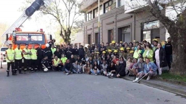  Áreas municipales participaron del simulacro organizado por los bomberos