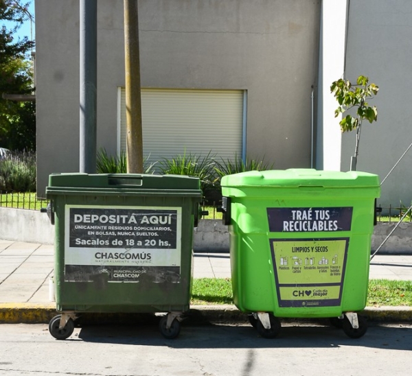 Cerrar los contenedores contribuye a la higiene