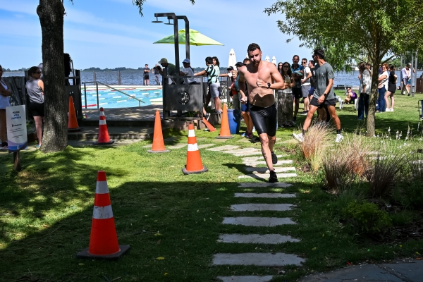 El Acuatlón Chascomús se convirtió en una de las competencias más atractivas
