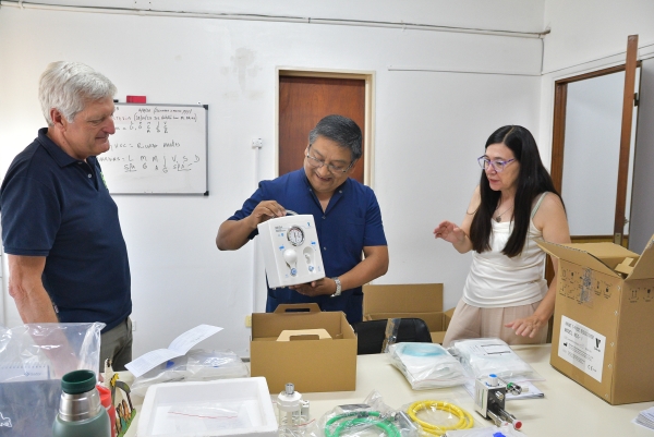 El Hospital Municipal recibió nuevo equipamiento neonatal