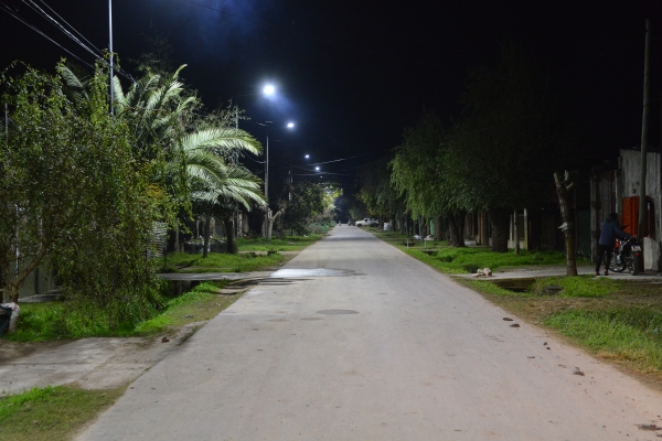  Iluminación en El Porteño