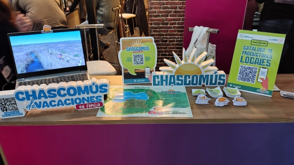 Chascomús dijo presente en la feria “Caminos y Sabores”