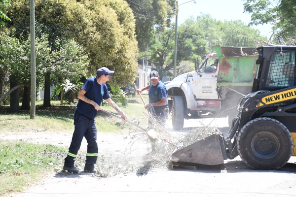  Personal del área de Higiene Urbana se encuentra trabajando en distintos puntos de la ciudad 