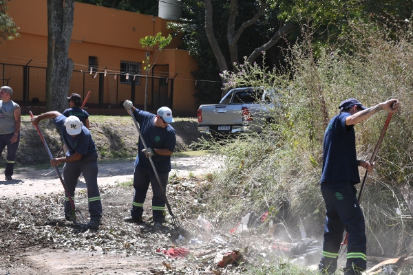  Personal del área de Higiene Urbana se encuentra trabajando en distintos puntos de la ciudad 