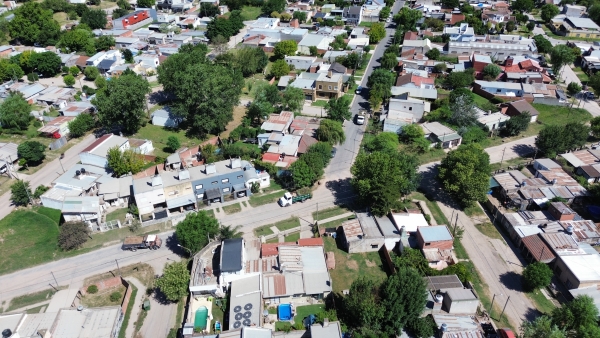Saneamiento de los barrios San Luis y Escribano