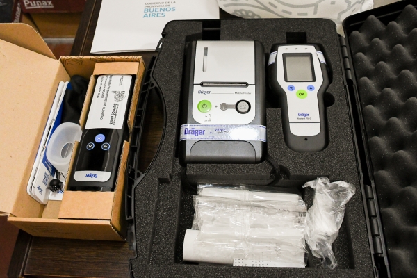  La Municipalidad incorporó nuevo equipamiento para controles de alcoholemia