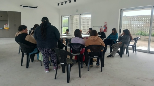 Comenzaron los talleres en el espacio comunitario La Esmeralda