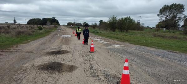 Circulación restringida de camiones en caminos rurales tras las lluvias