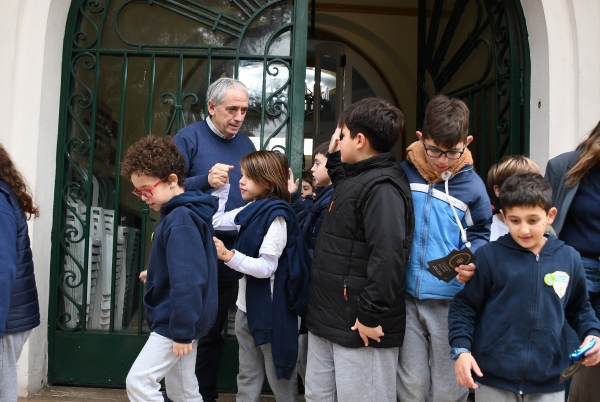El Intendente recibió a alumnos de la Escuela Municipal N° 1