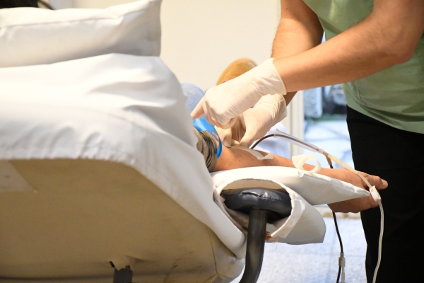 Más de 50 personas participaron de la jornada externa de donación de sangre