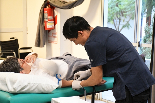 Más de 50 personas participaron de la jornada externa de donación de sangre