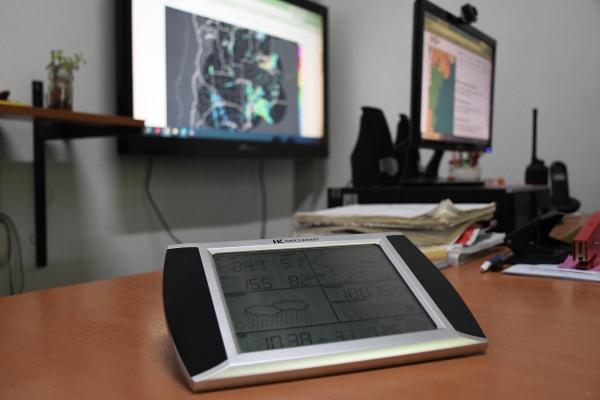 Chascomús incorporó una estación hidrometeorológica para fortalecer el monitoreo y la prevención ante eventos 