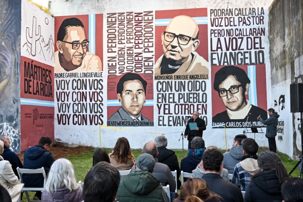 Chascomús homenajeó a monseñor Angelelli y a los Mártires Riojanos a 50 años de su asesinato