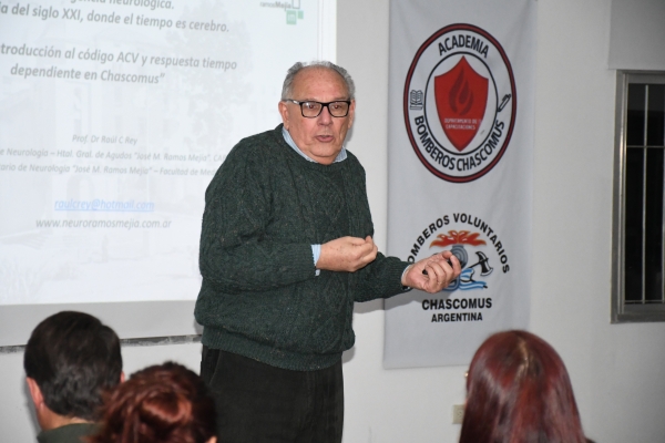 Se brindó una enriquecedora capacitación para reconocer y actuar ante un ACV