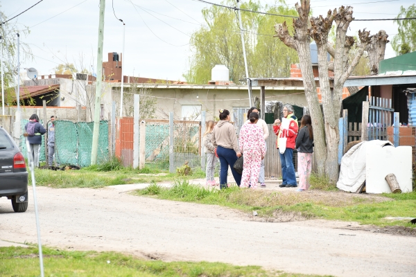 Promotores municipales comenzaron a recorrer zonas de riesgo hídrico