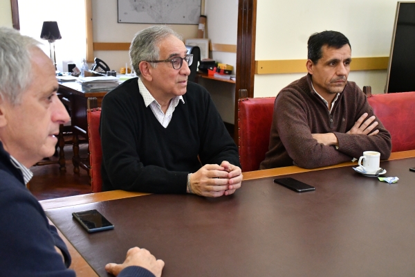  Javier Gastón mantuvo una reunión con ex combatientes de Malvinas